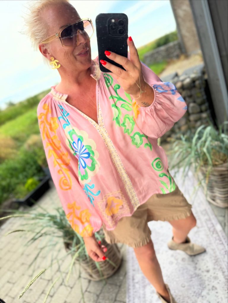 Boho Love B1262 bluse multi