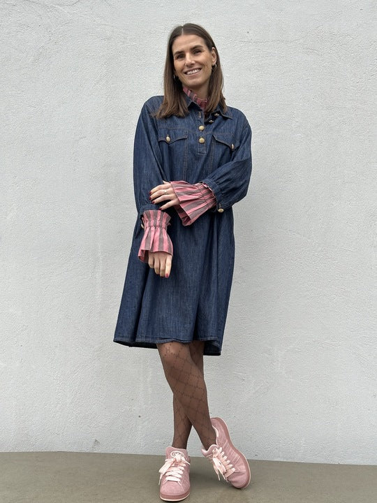 Gaspar 2507720 Rio denim dress dark