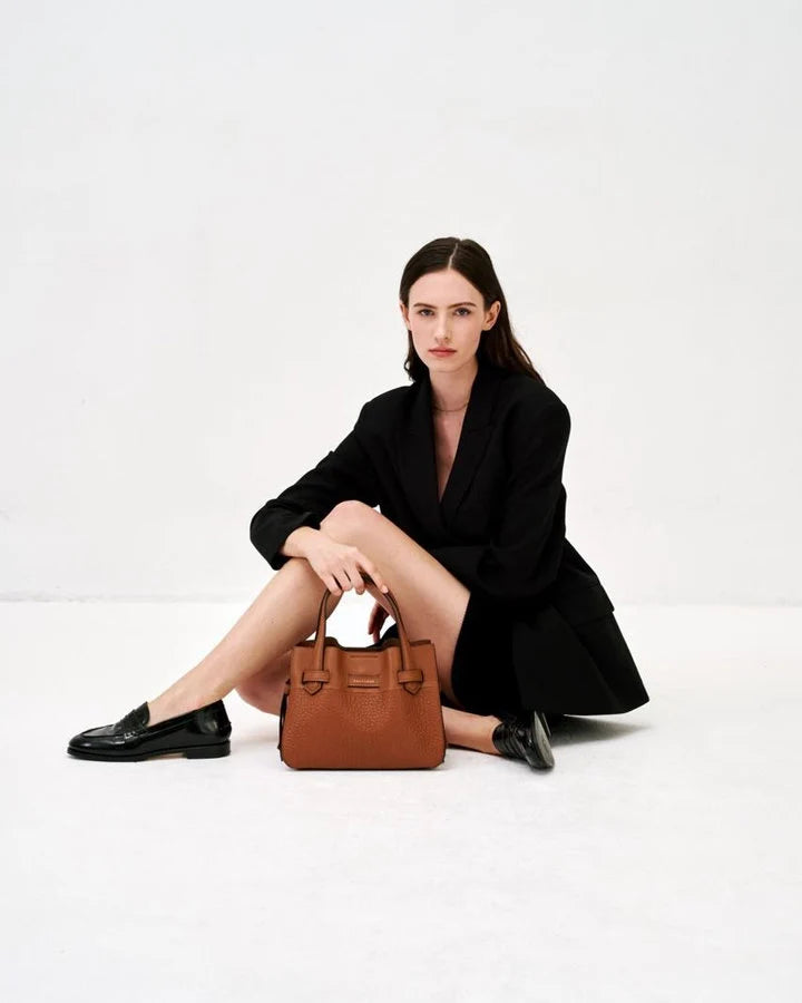 Pourchet Paris 20031 Blossom handbag M camel