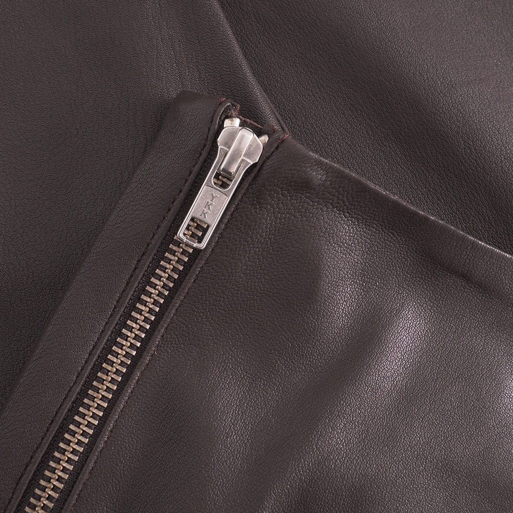 Depeche 50180 Aya HW leggings leather chocolate