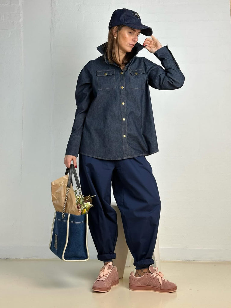 Gaspar 2601316 Lyon denim shirt dark