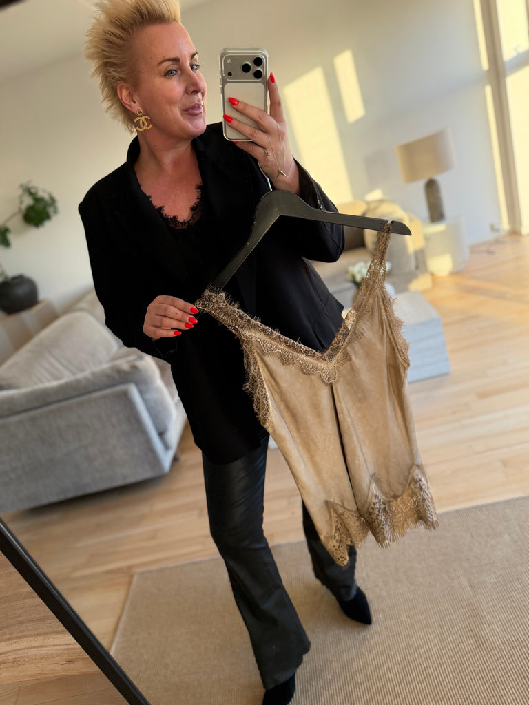 Costamani 2600200 Mila lace top black