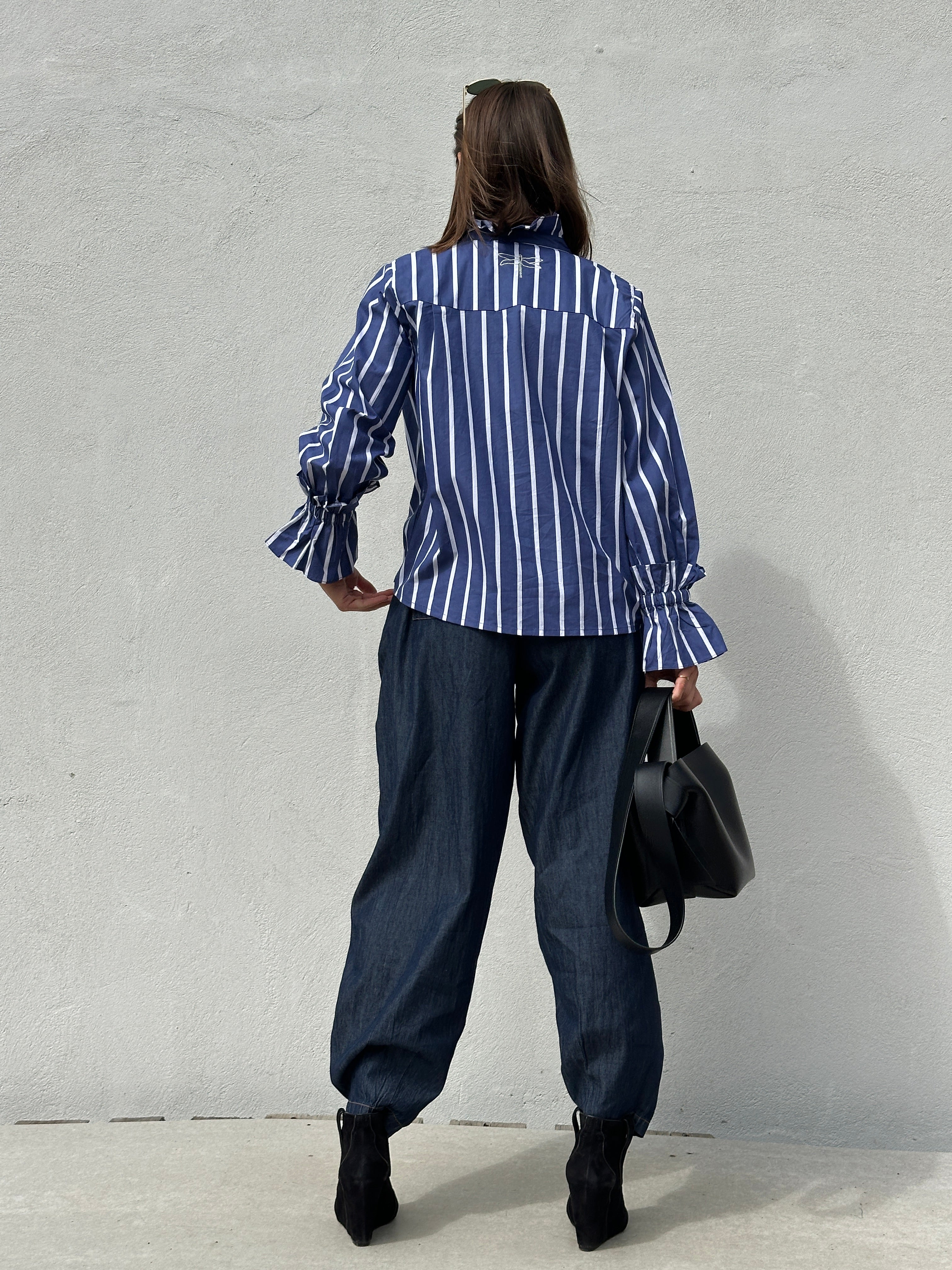 Gaspar 2607330 Himalaya shirt stripe blue