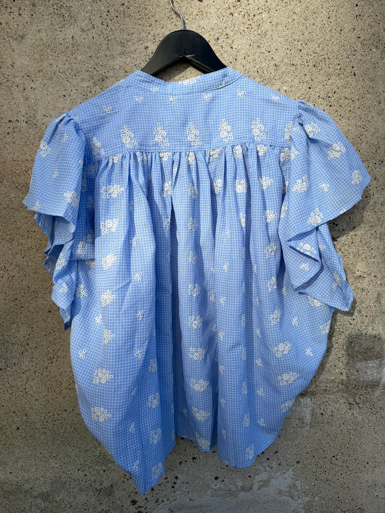 LECOCO 35045 Ruby skjorte top blue