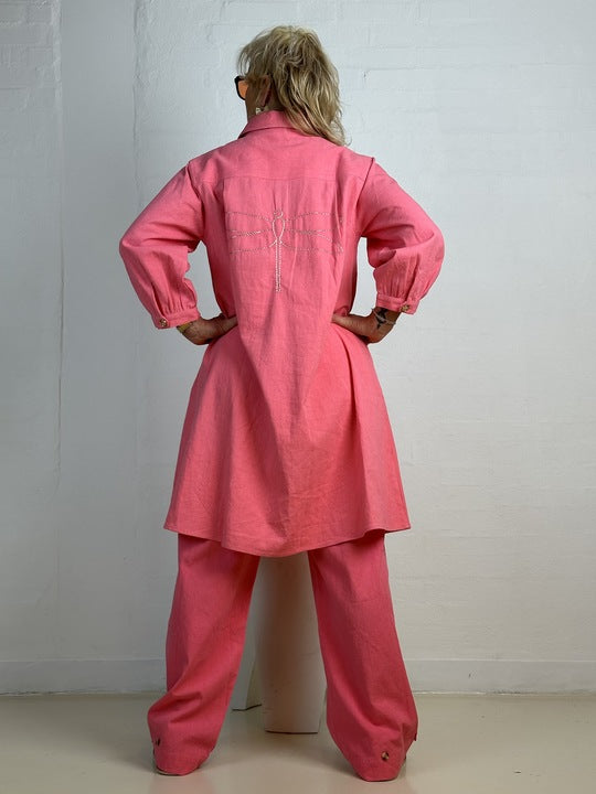 Gaspar 2510722 Rio dress canvas pink