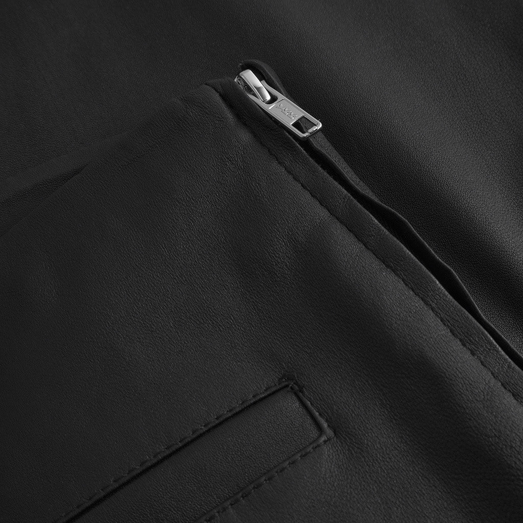 Depeche 51160 Ava pants flare leather black