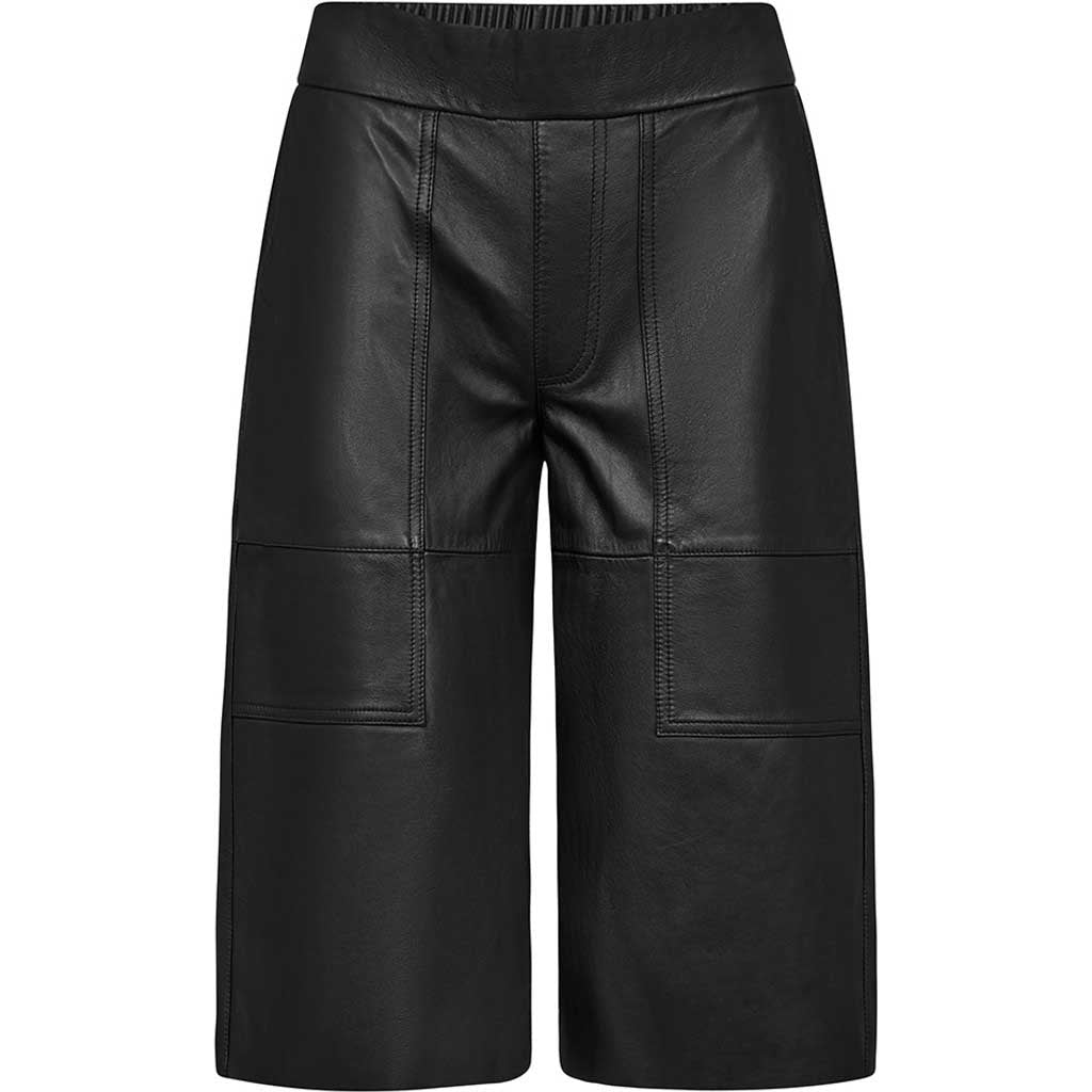 Depeche 51174 Anett bermuda leather black