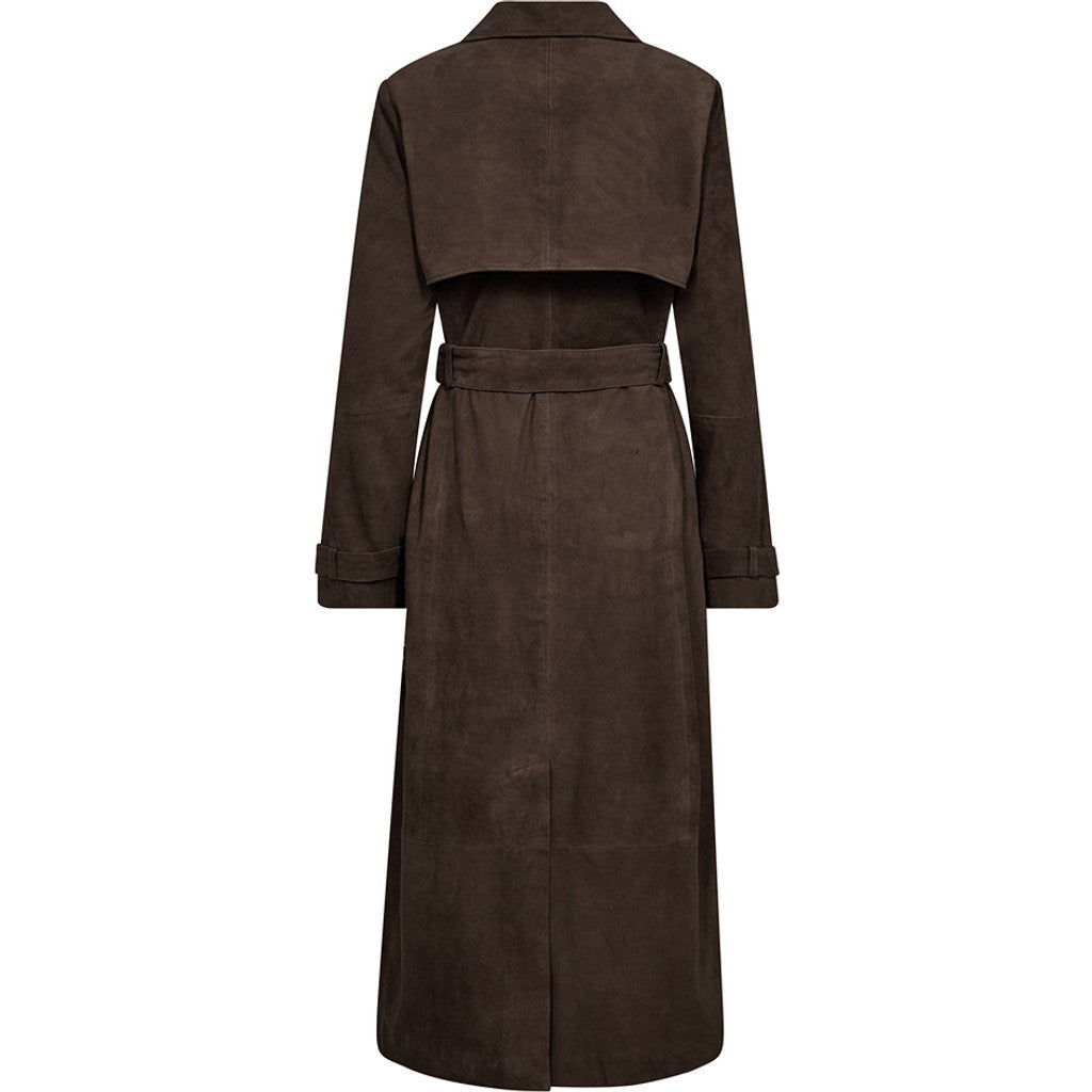 Depeche 51310 Naomi trench coat suede deer