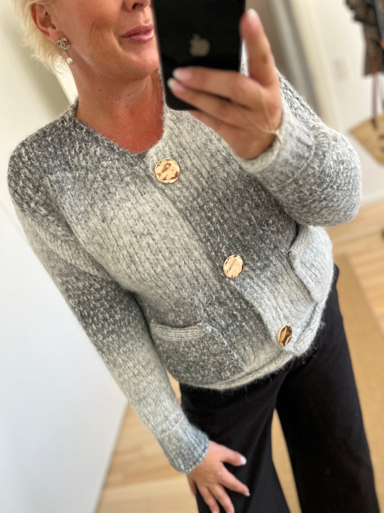 By Engbork Alexandra cardigan grey