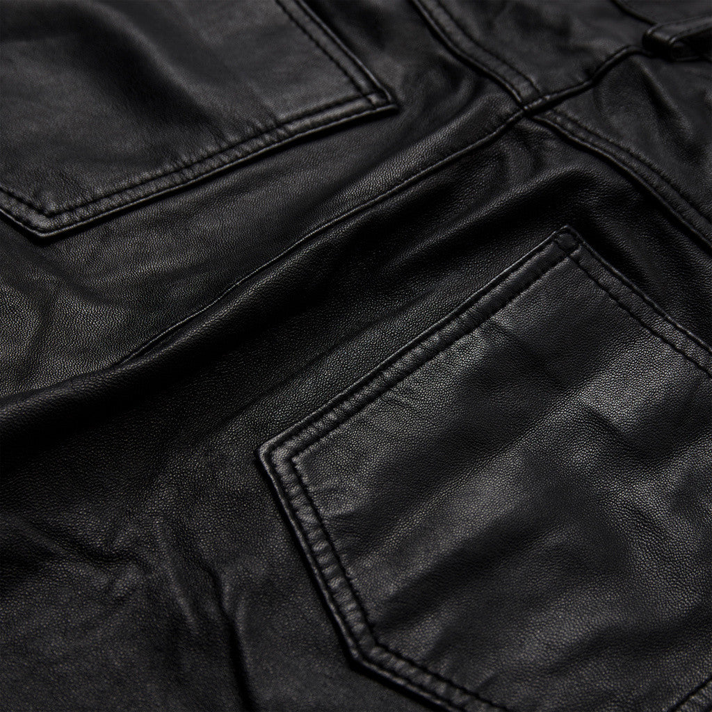 Depeche 51394 Boel barrel pants leather black