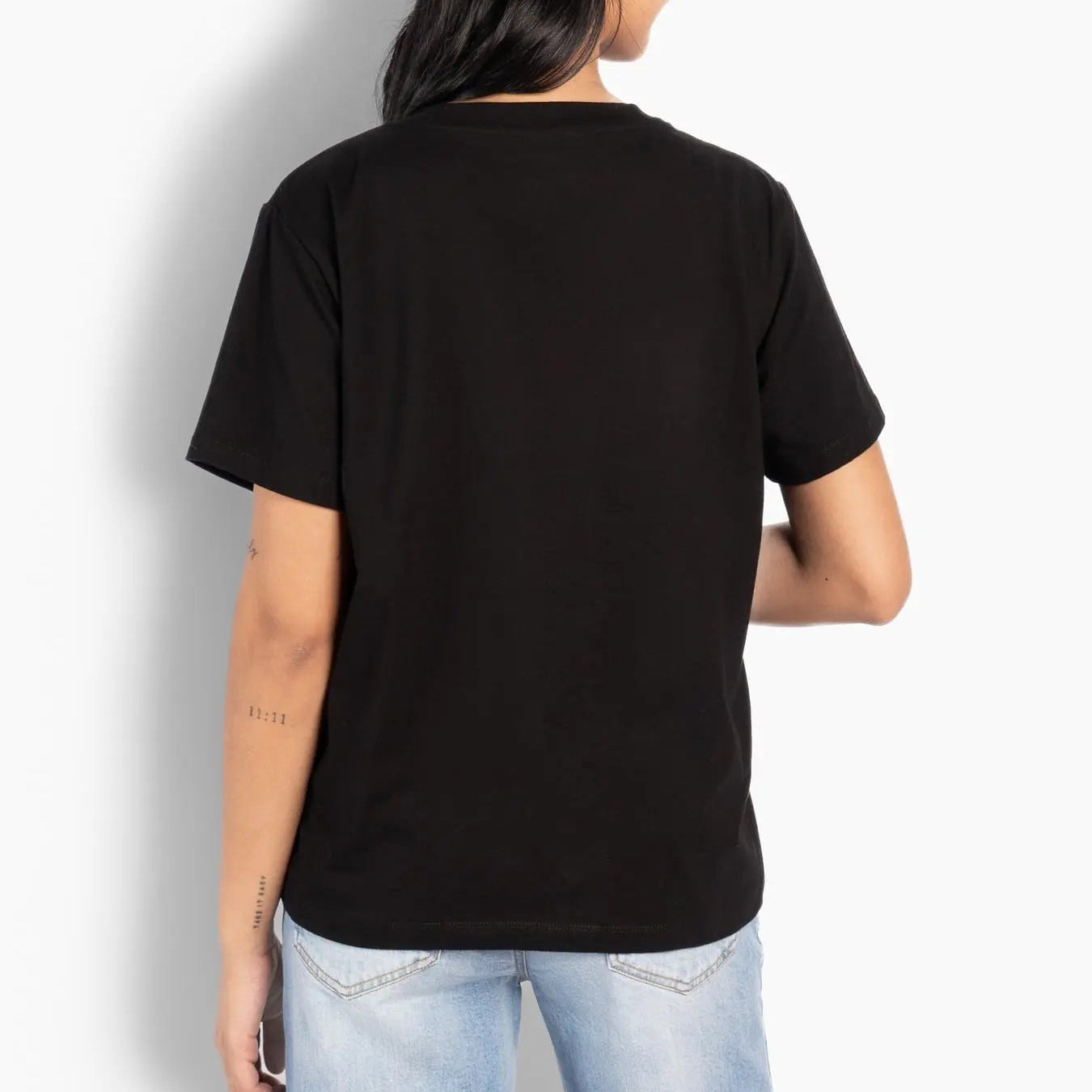 HÈST 1010170510 LOGO T-shirt black