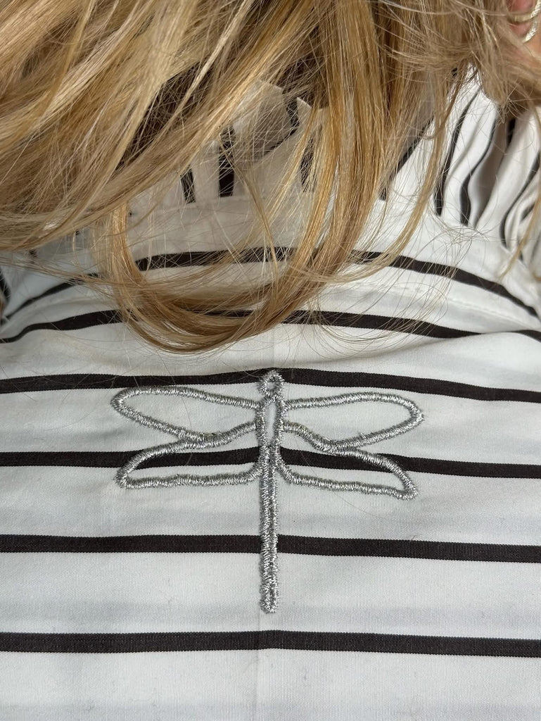 Gaspar 2601307 Himalaya stripe shirt white