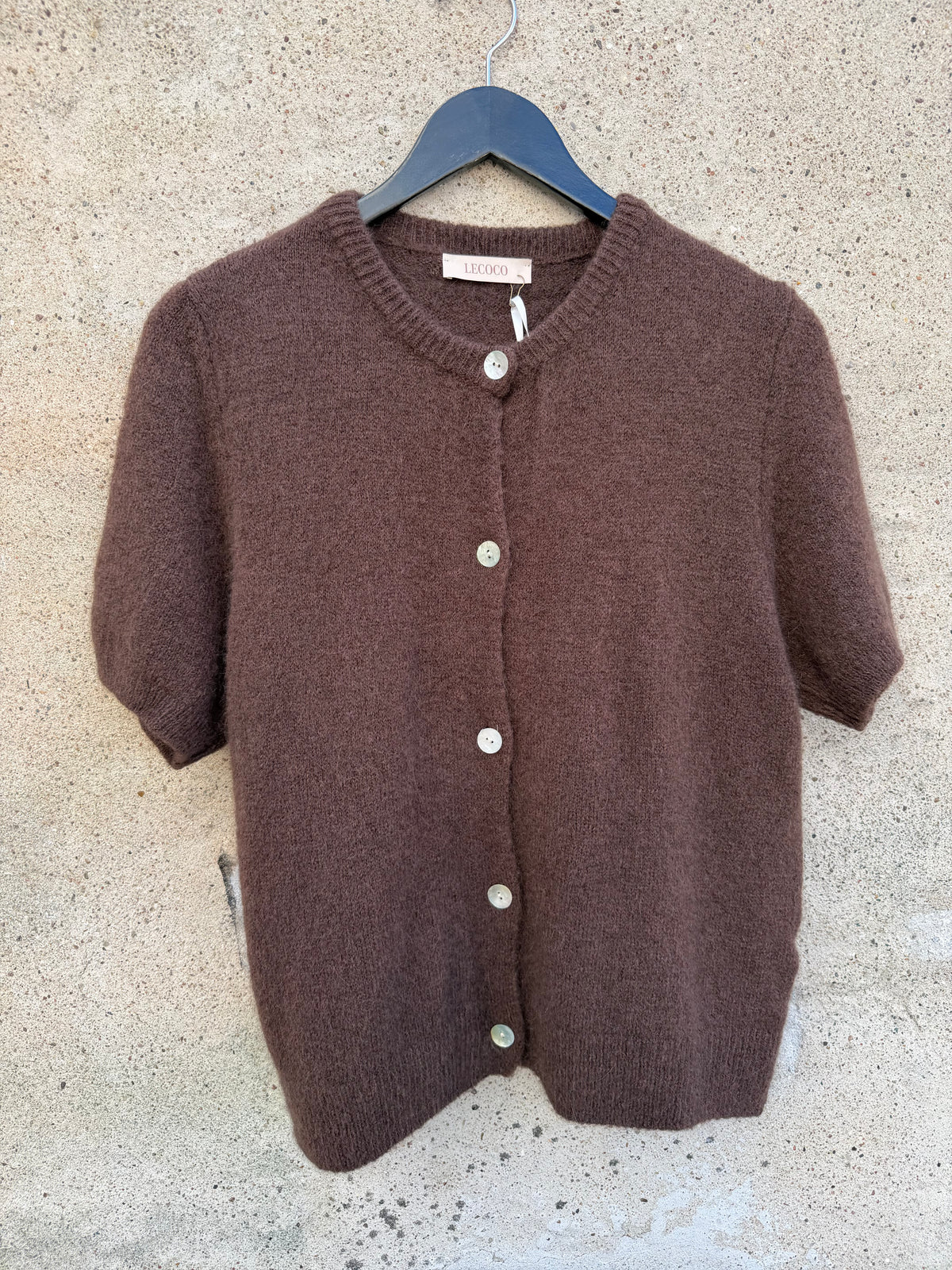 LECOCO 35268 Erin SS strik brown