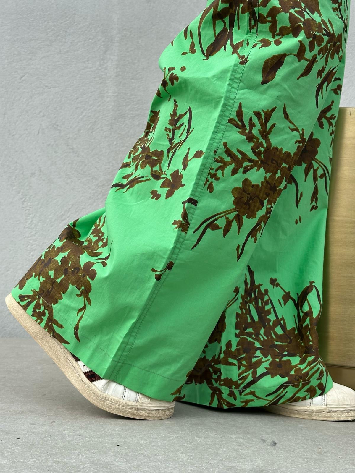 Gaspar 2510935 Honolulu print pants green