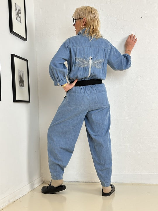 Gaspar 2510915 Belize jumpsuit blue