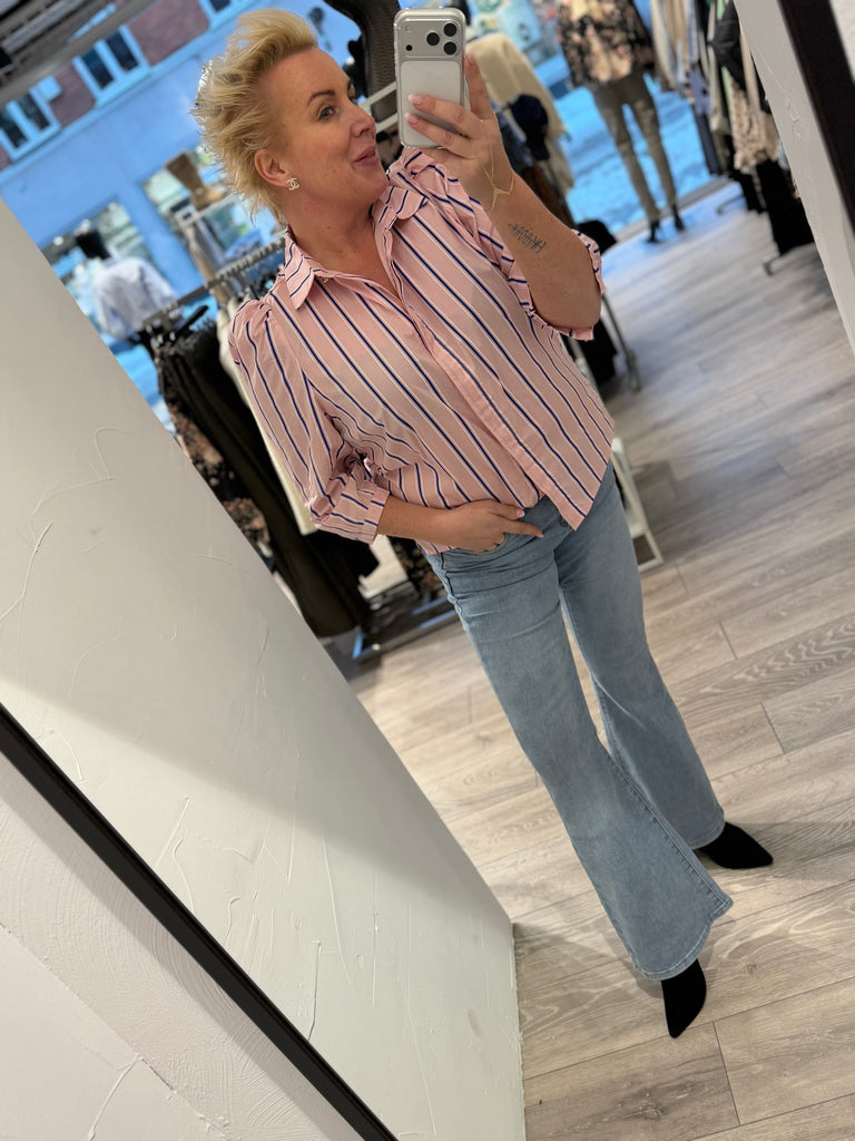 Liberte 21249 Flora blouse stripe rose