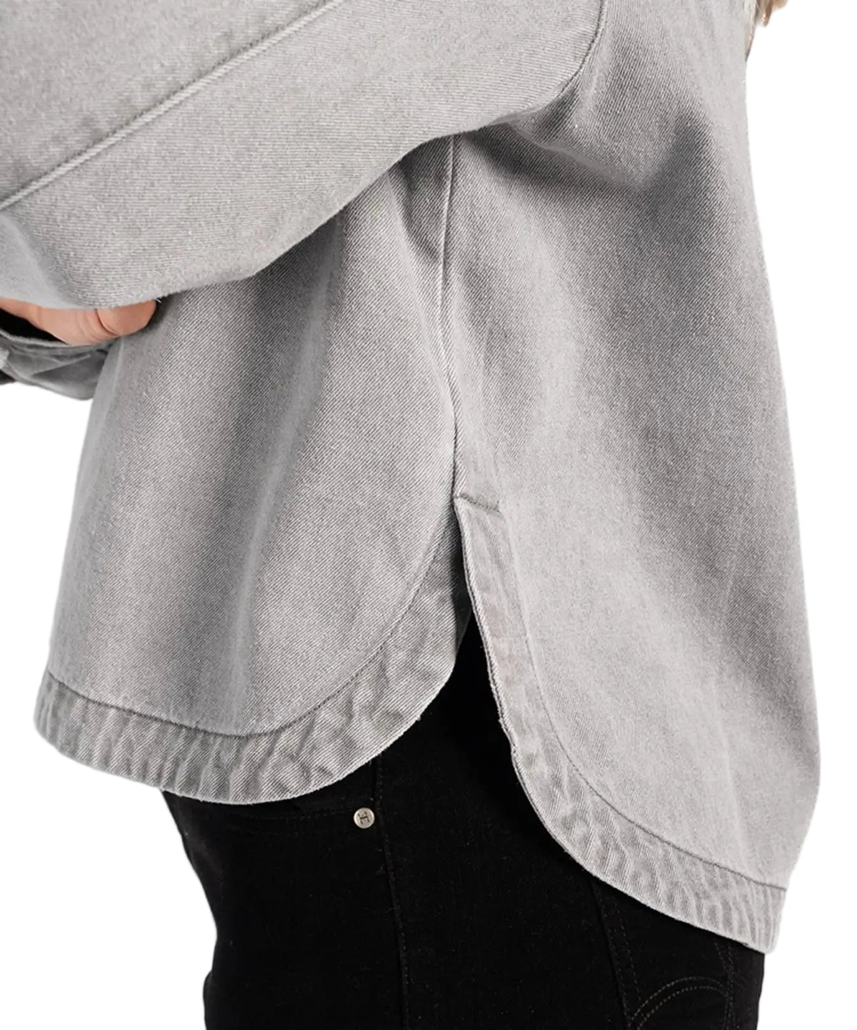 HÈST 2630190760 Kylie denim wash shirt grey
