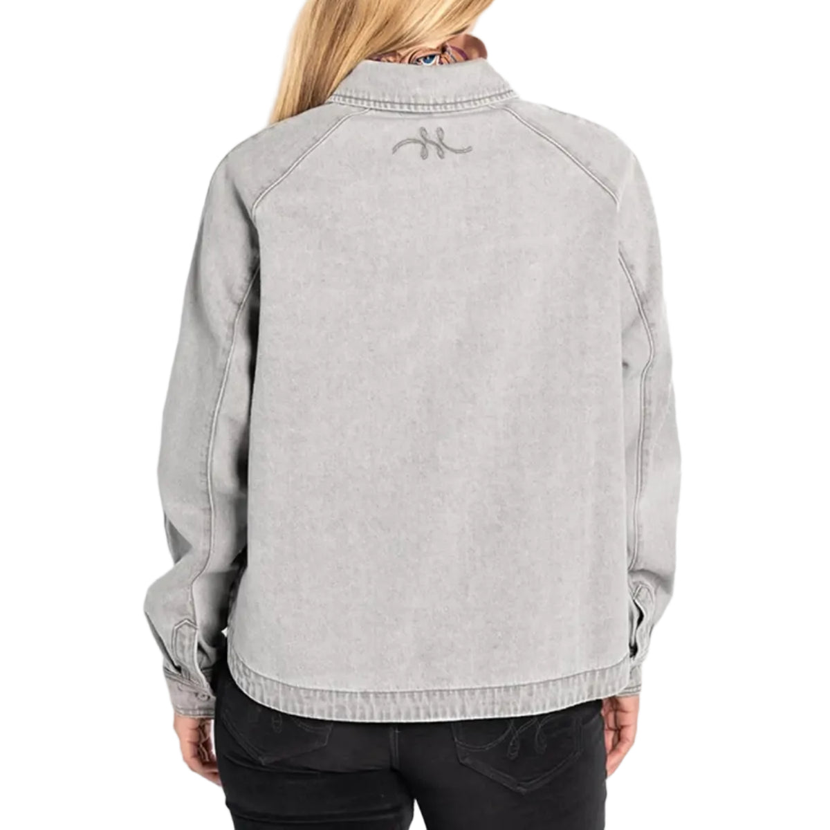 HÈST 2630190760 Kylie denim wash shirt grey