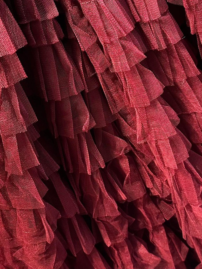 By Engbork Wonder tyl skirt bordeaux