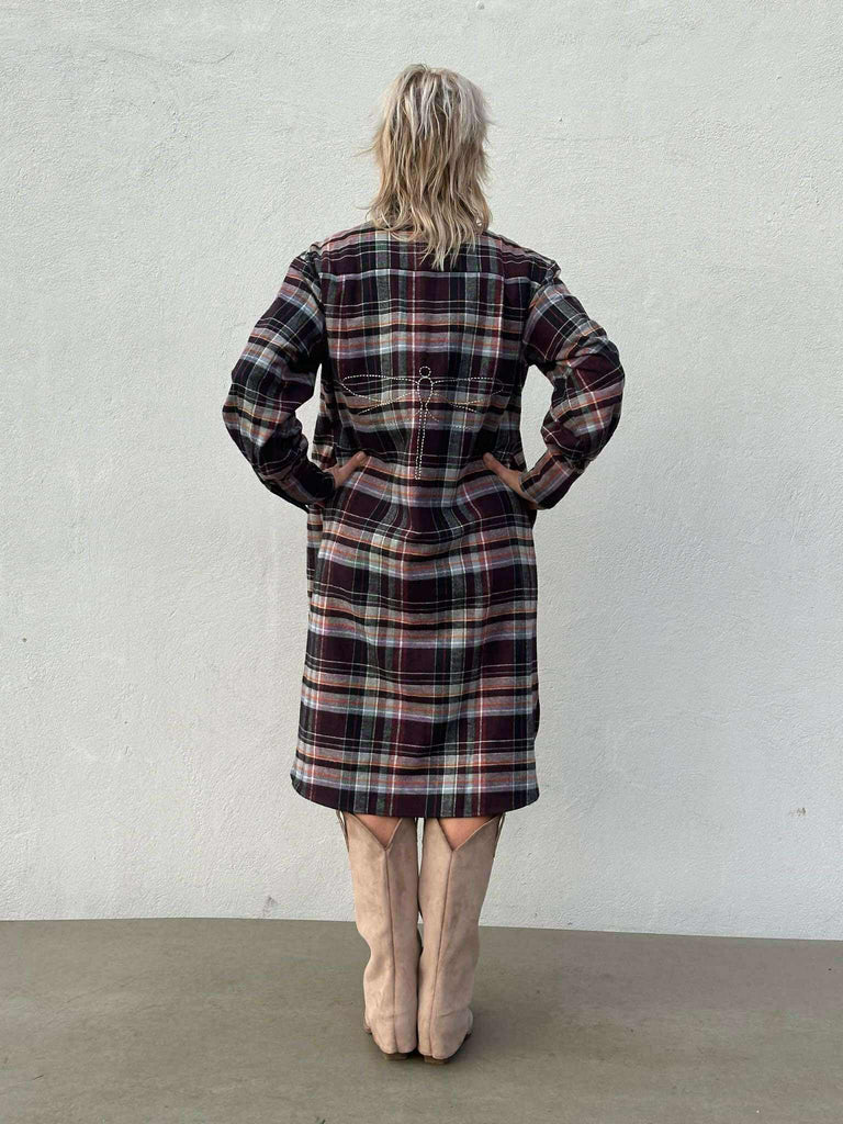 Gaspar 2510340 Aston skjorte brushed multi