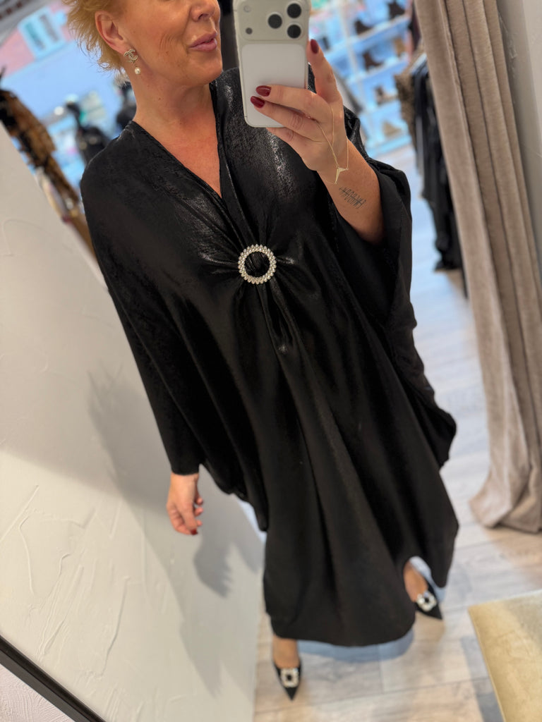 By Engbork Elvira dress glitter black