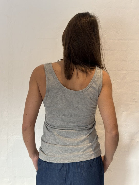 Gaspar 2601301 Osaka tanktop grey