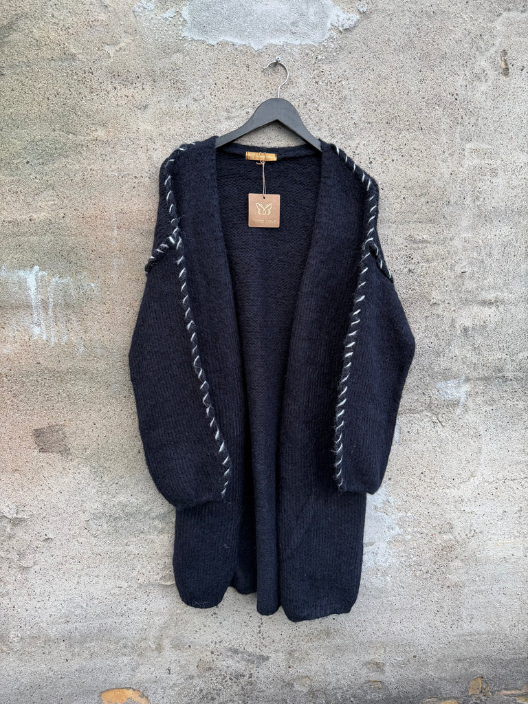 Boho Love cardigan black