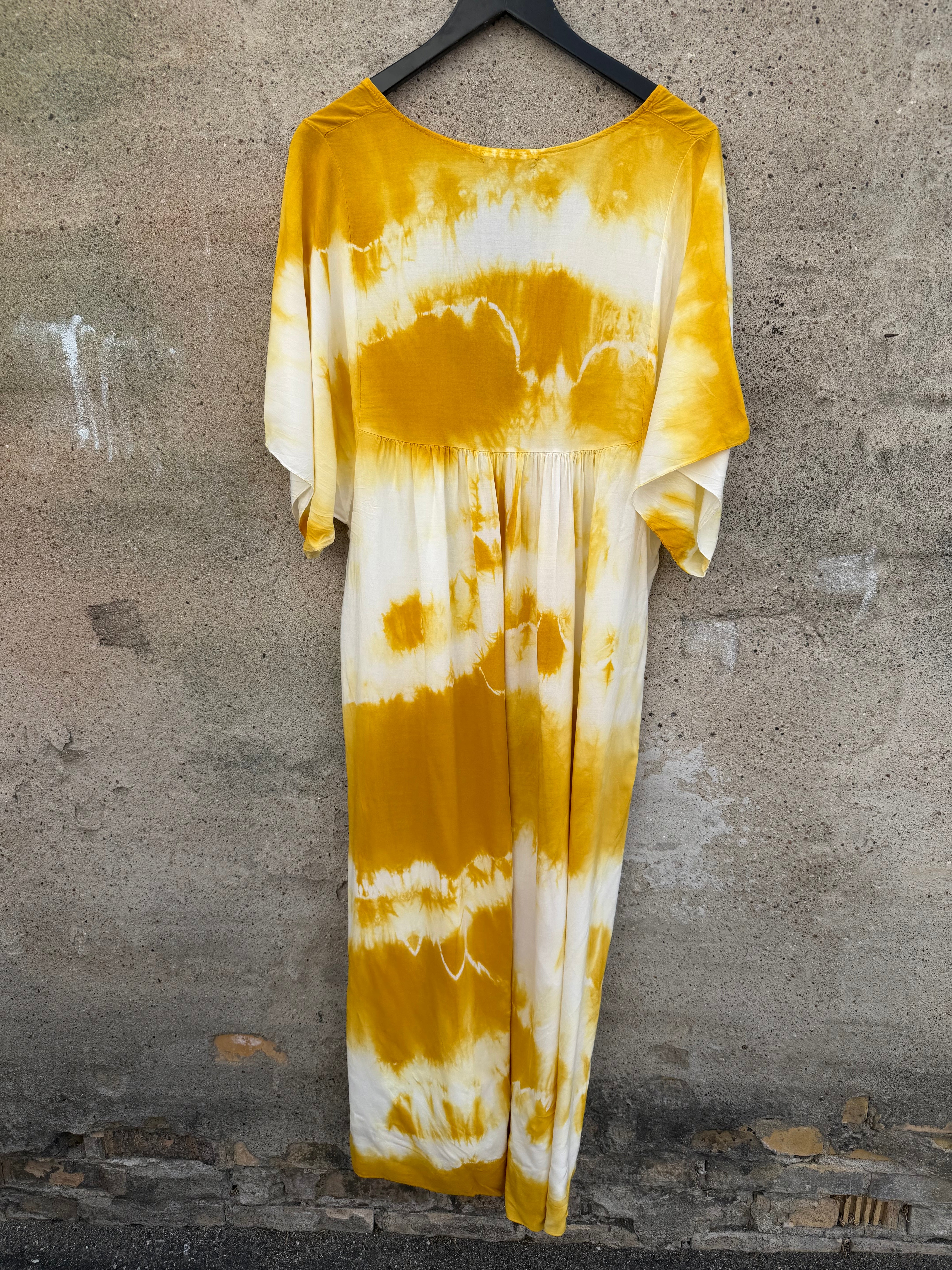 Boho Love B1251 Batik kjole yellow
