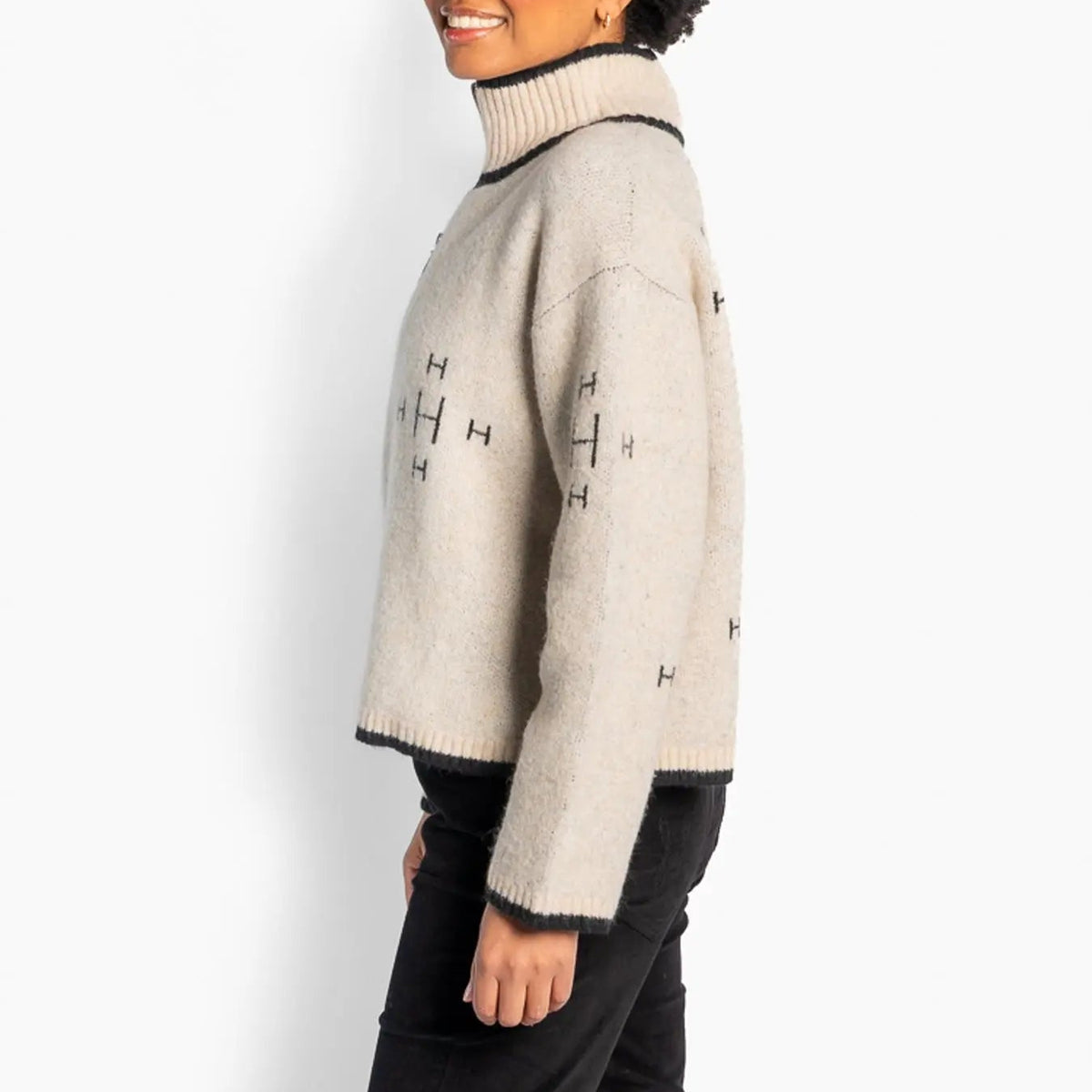 HÈST 2630120856 Iben zip jacket light beige melange