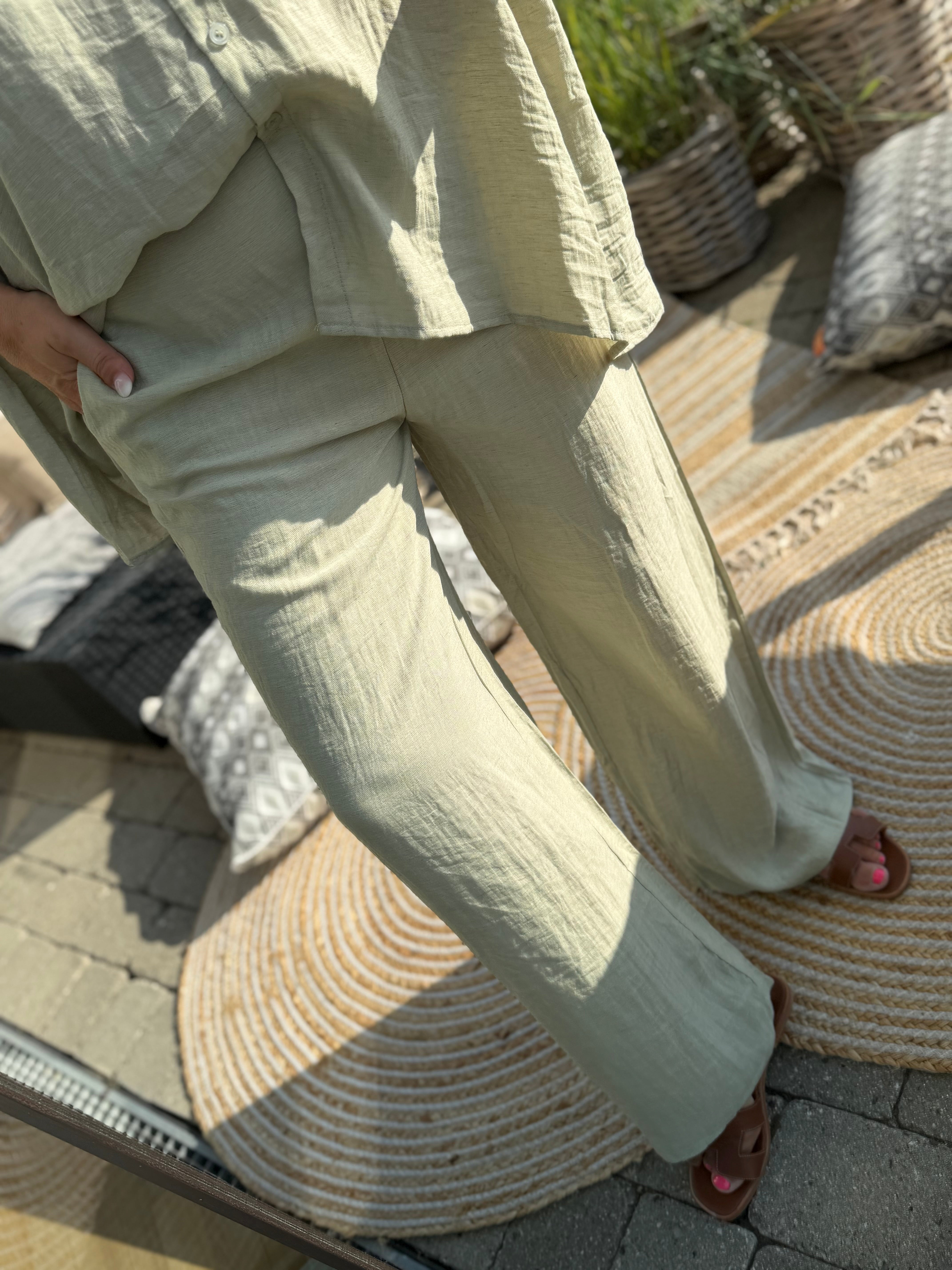 Savana pants dusty green
