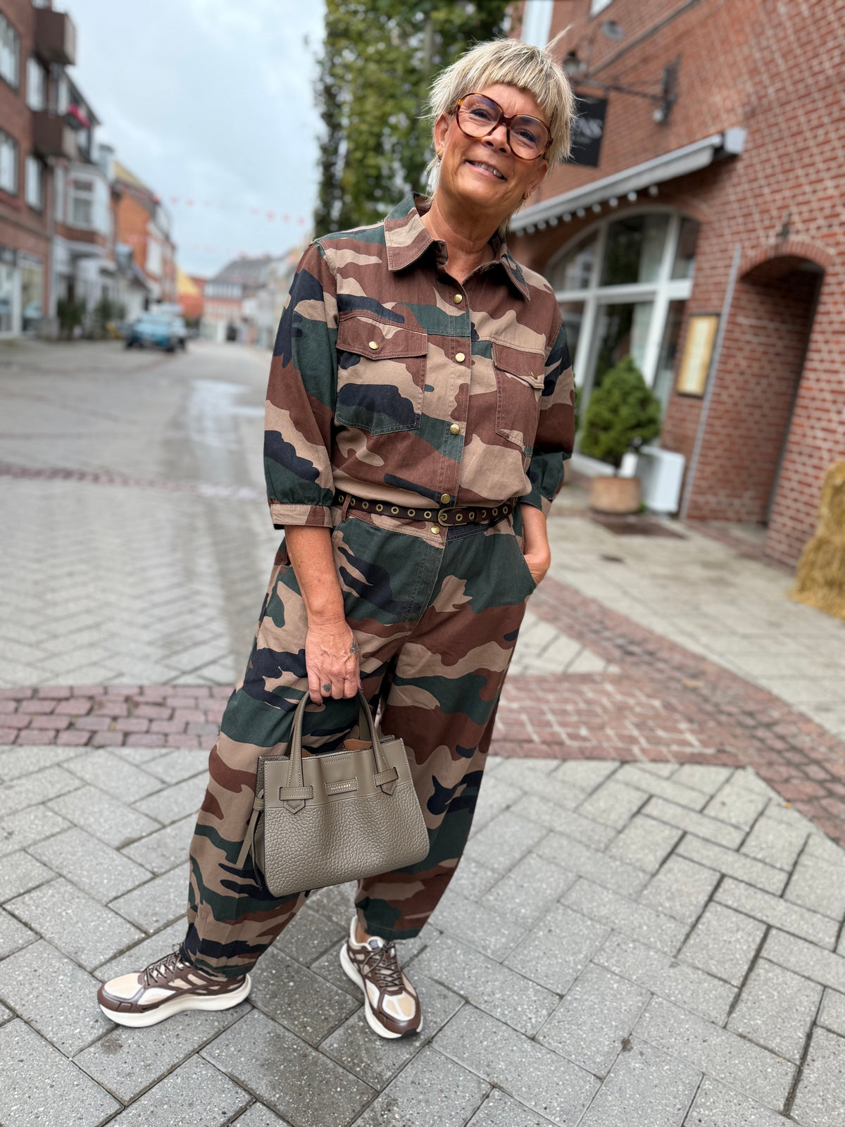 Gaspar 2607906 Belize camo jumpsuit