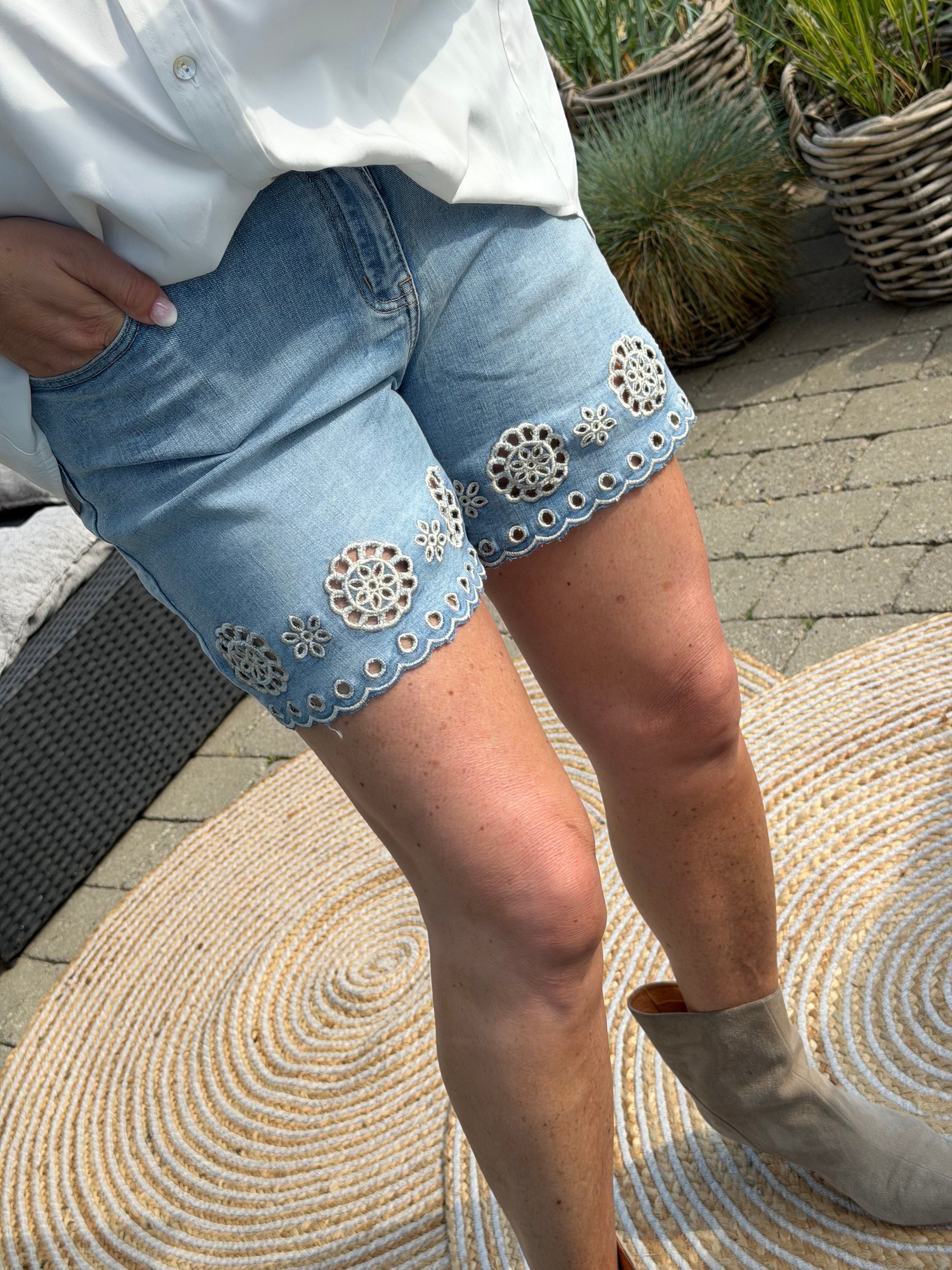 LECOCO 35171 Malissa shorts denim
