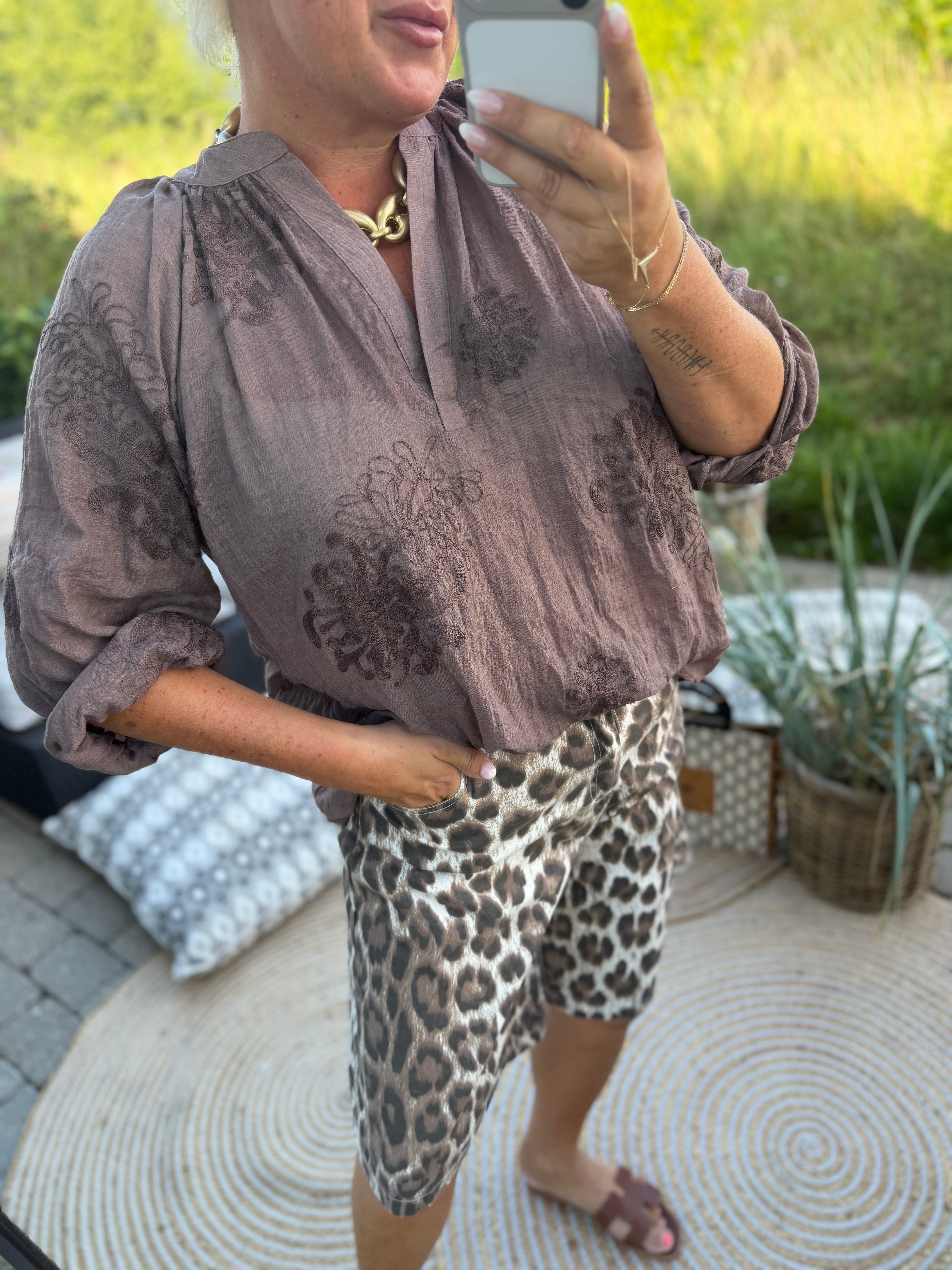 LECOCO 35168 Susse shirt coffee