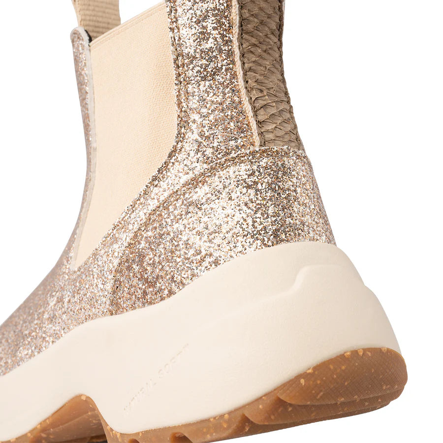 Woden W961 Silje glitter boot