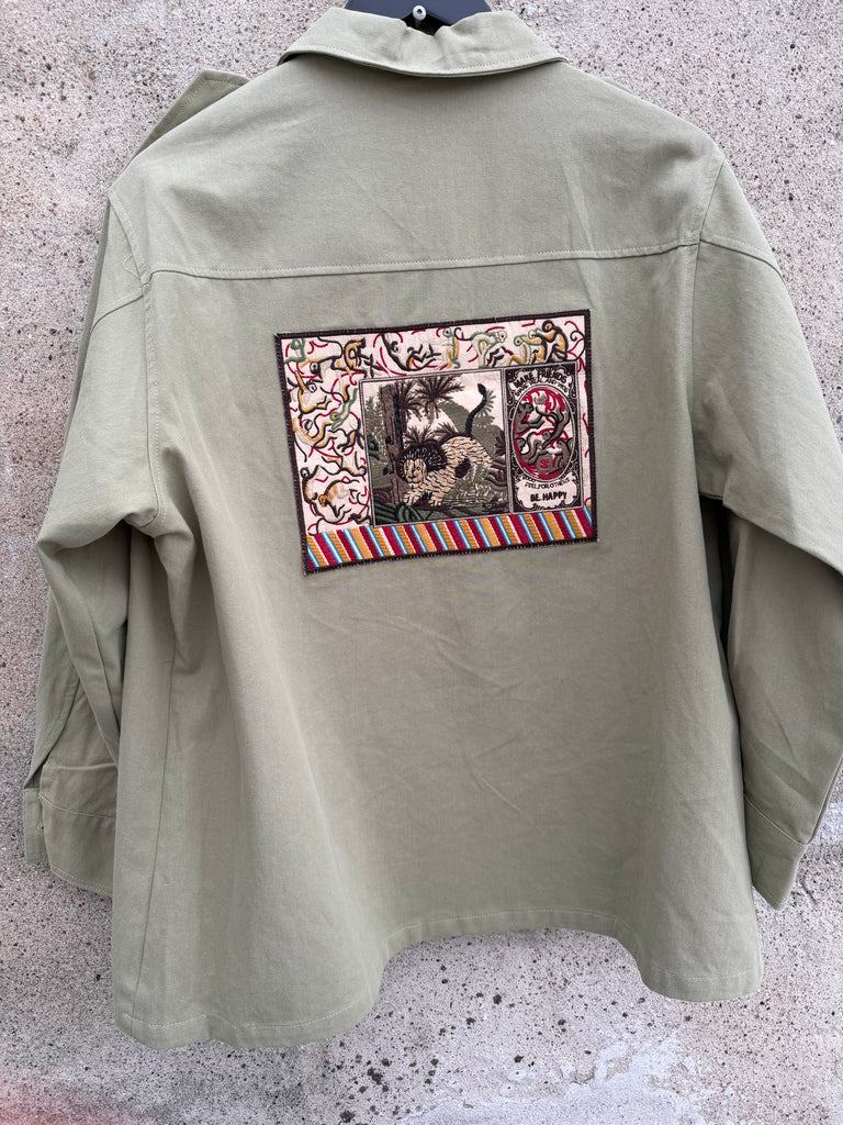 Boho Love B1328 Army jakke