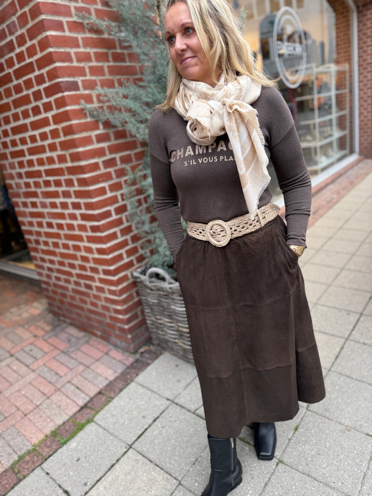 By Engbork avoir tørklæde sand