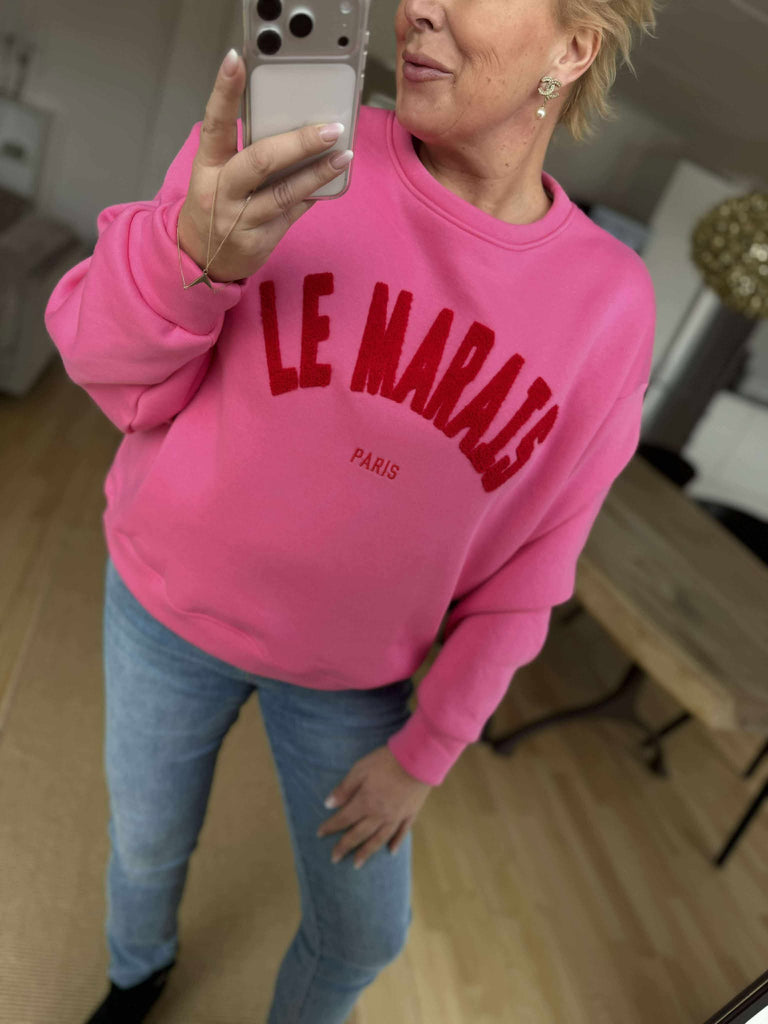 By Engbork Le Marais sweat pink