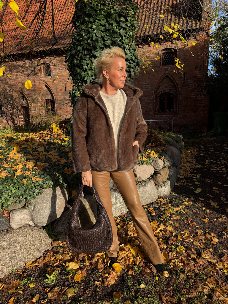 By Engbork Norma faux fur brown