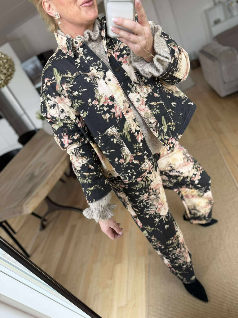 Sofie Schnoor S261126 Havana flower jeans