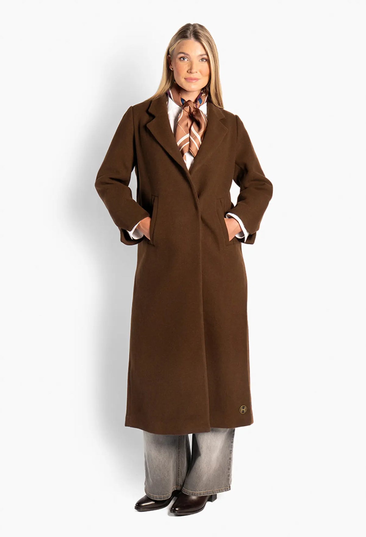 HÈST 2630200711 Matea coat brown