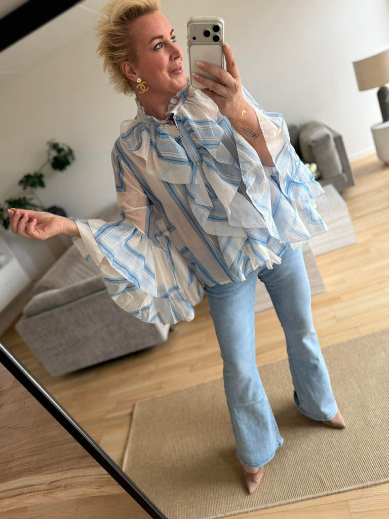 By Engbork Giselle shirt blue