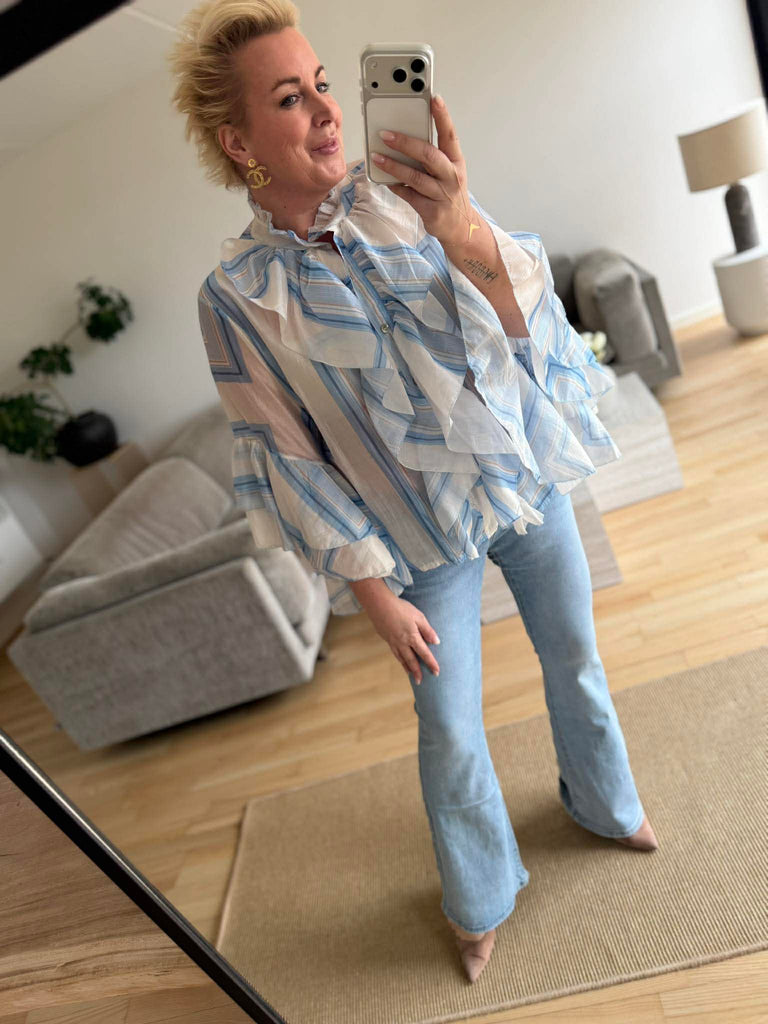 By Engbork Giselle shirt blue