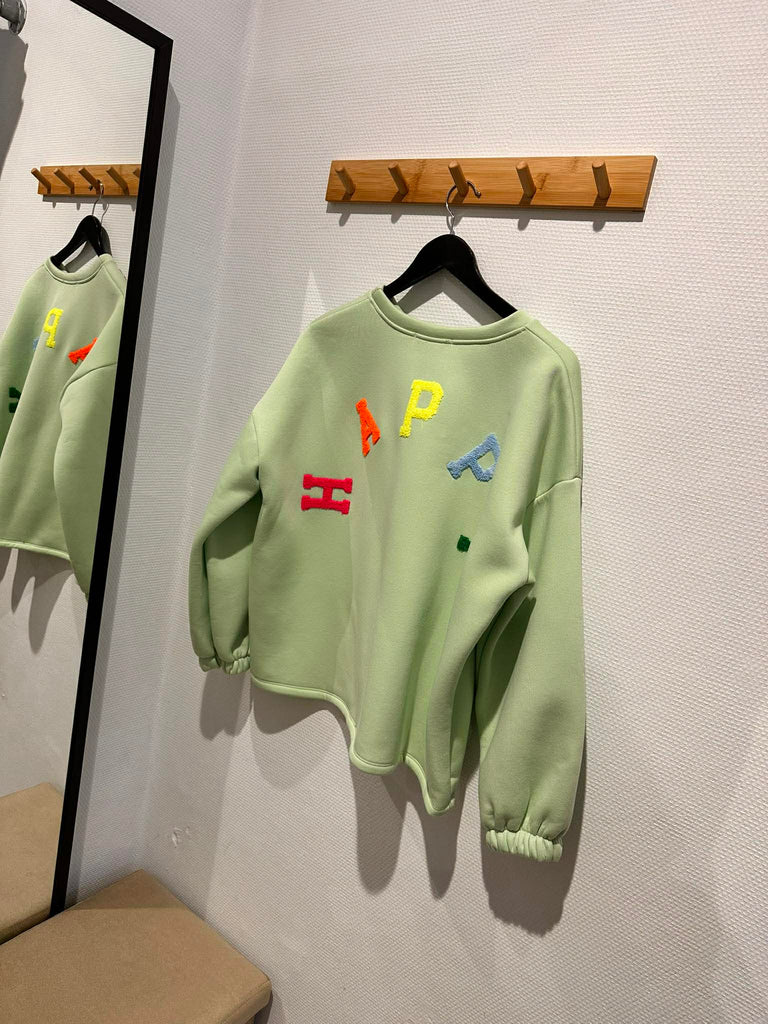 Boho Love B1339 HAPPY sweat mint