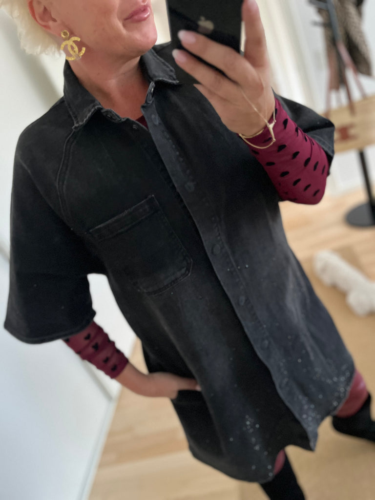 Sofie Schnoor S253171 May dress denim black