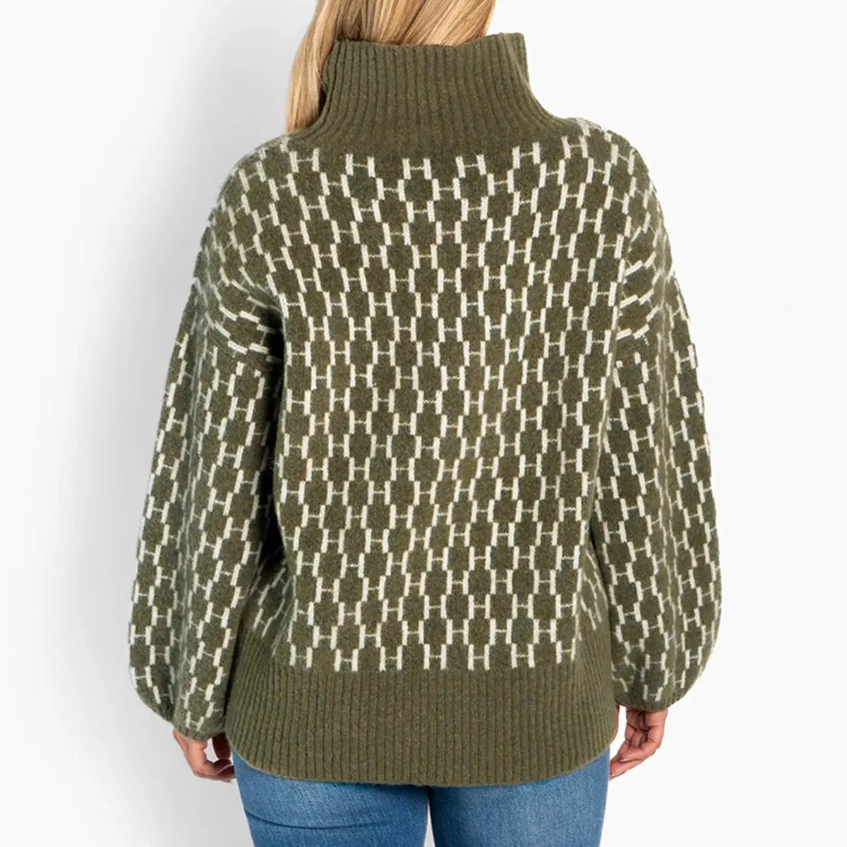 HÈST 2630120854 FAM sweater new pattern winter moss