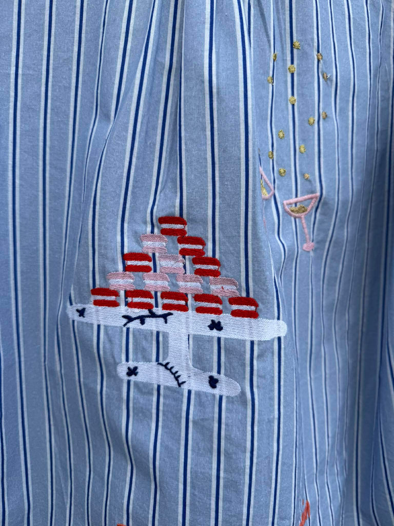 WAUW The Champagne shirt stripe