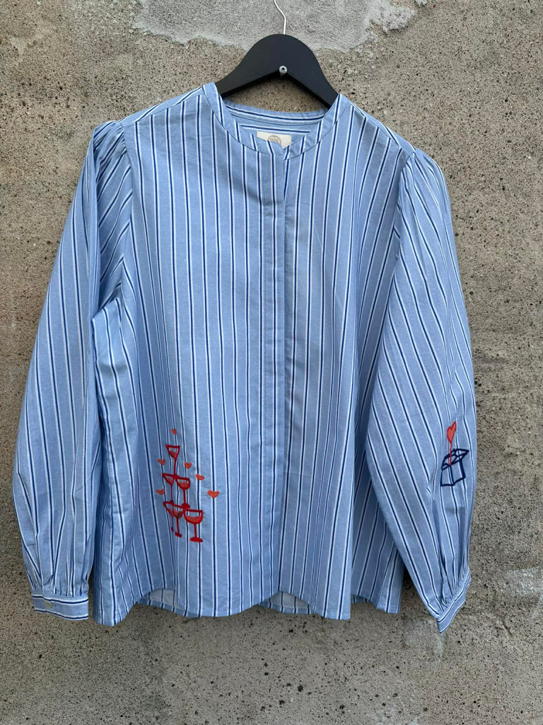 WAUW The Champagne shirt stripe