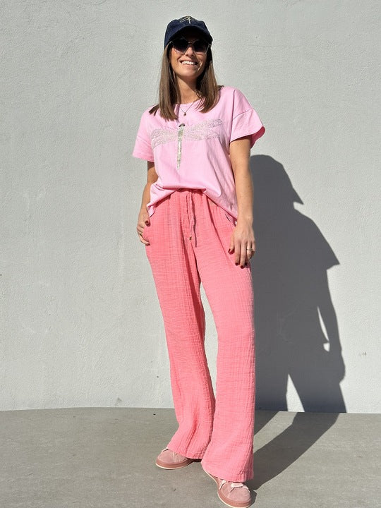 Gaspar 2510932 Samba pants coral
