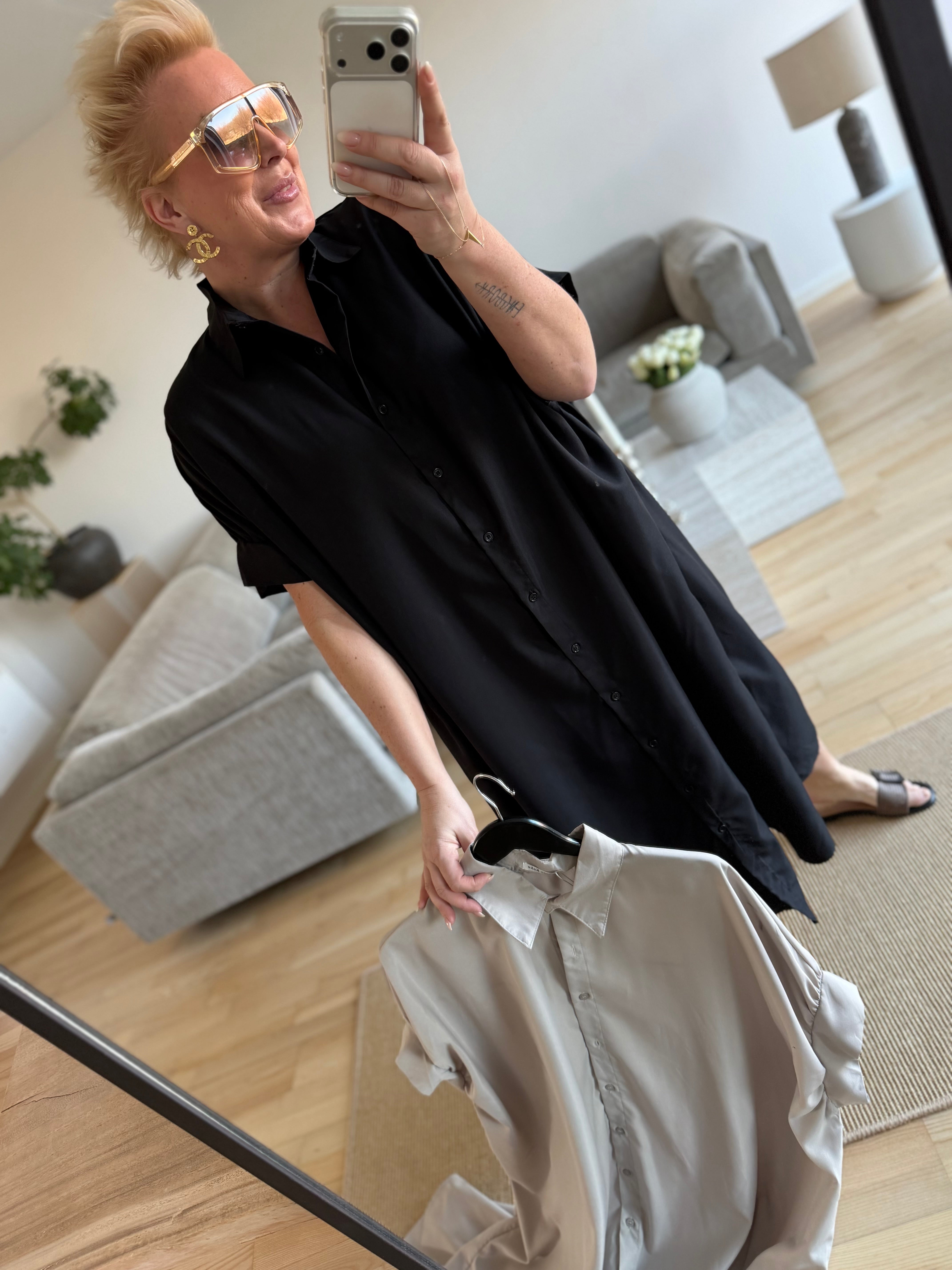 By Engbork Belle 9905 kjole lang black