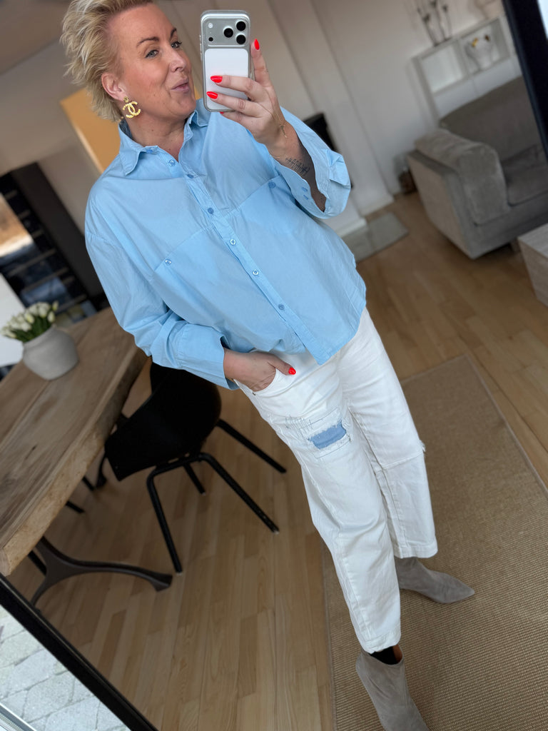 Boho Love B1330 jeans denim white